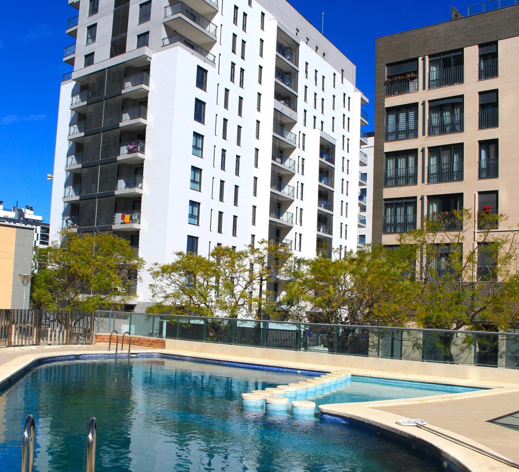 Oceanographic 1 Bedroom With Balcony & Pool Valencia